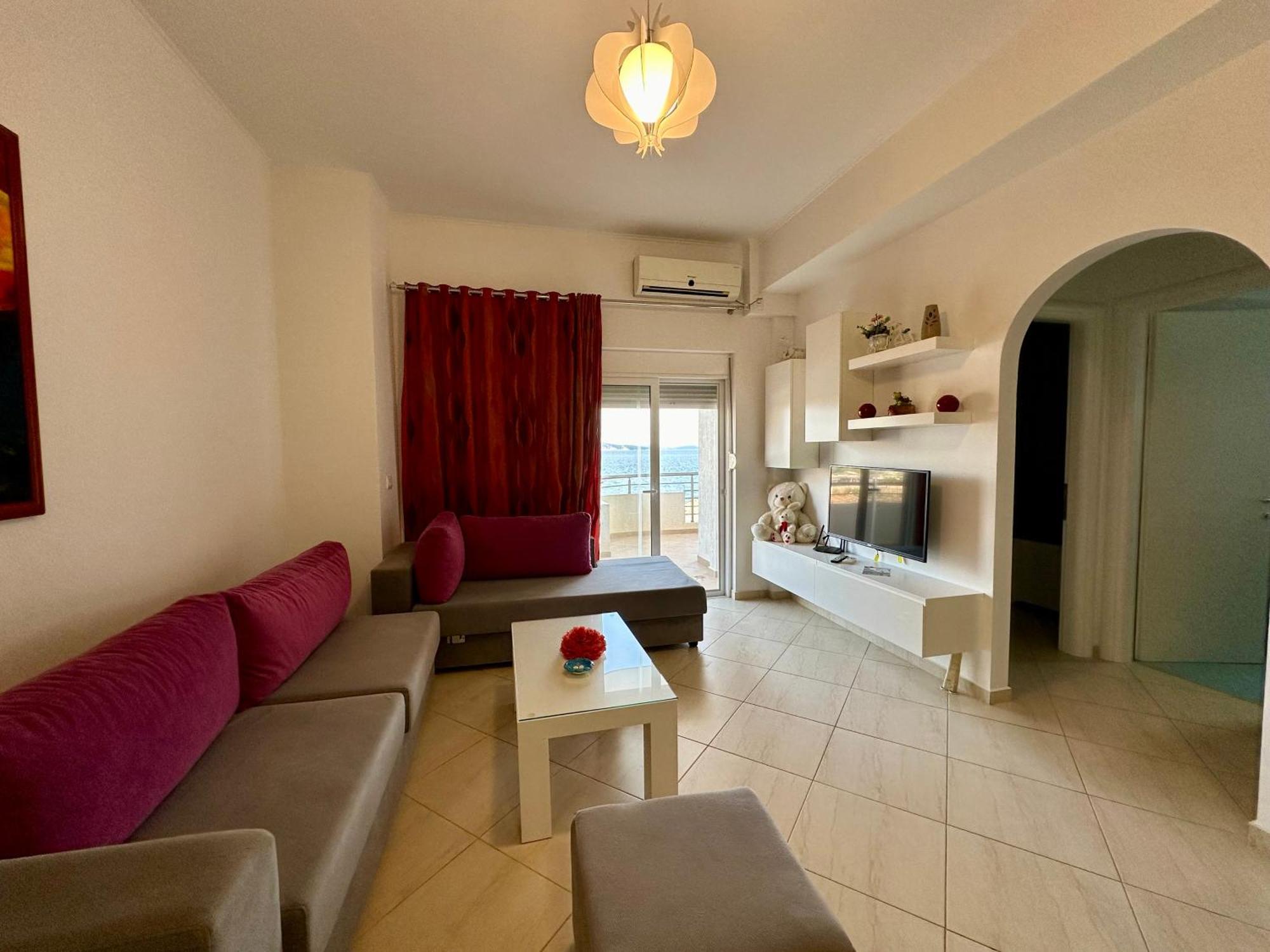 Aqua Apartments Seaview Саранде Екстериор снимка